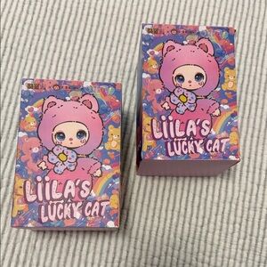 NEW Liila’s Lucky Cat V1 Plush Blind Box (2) - Fully Sealed 🐱✨